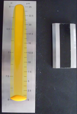 Chemical Industry Precision Fineness Gauge Hegman Grind Test Measuring Particle Size In Paints Inks