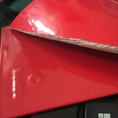 Red High Gloss Epoxy Polyester Powder Coating Electrostatic For Metal Furniture