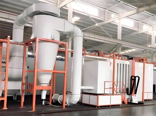 Efficient Powder Coating Quick Color Change Booth for Enhancing Productivity and Reducing Downtime
