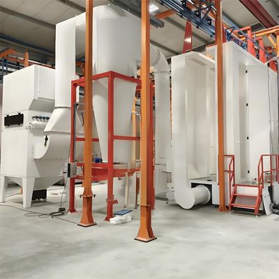 Efficient Powder Coating Quick Color Change Booth for Enhancing Productivity and Reducing Downtime