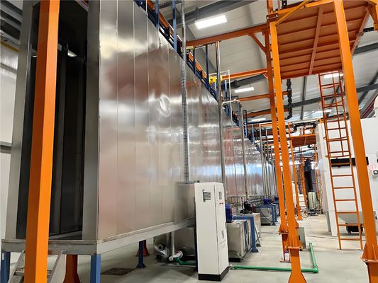 Efficient Powder Coating Quick Color Change Booth for Enhancing Productivity and Reducing Downtime