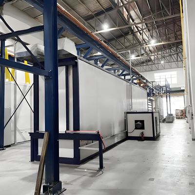 Automatic Powder Coating Line for Aluminum Profiles, Fences, Cabinets, Doors, Window Frames and Busbar