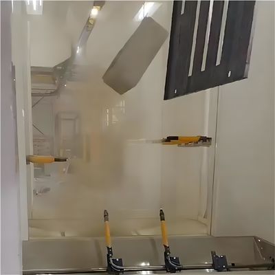 Automatic Powder Coating Booth for Fence, Busbar, and Aluminum Profiles