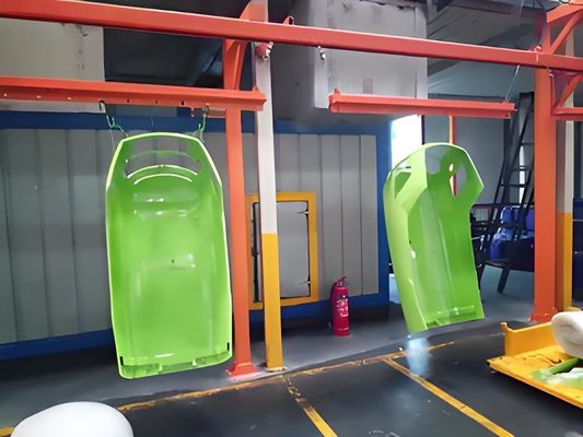 Quick Release Filter Recovery Powder Spray Booth for Powder Coating