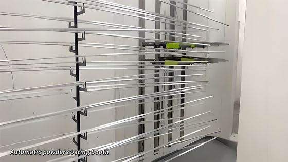 Automatic Powder Coating Booth with Filter Recovery for Aluminium