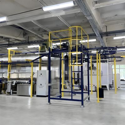 Automatic Powder Coating Booth with Filter Recovery for Aluminium