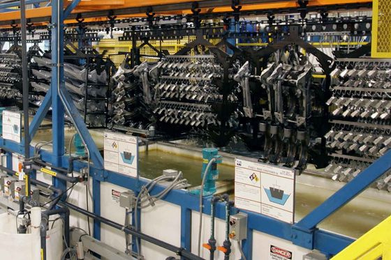 Automatic Electrophoretic Coating Line For The Automotive Industry