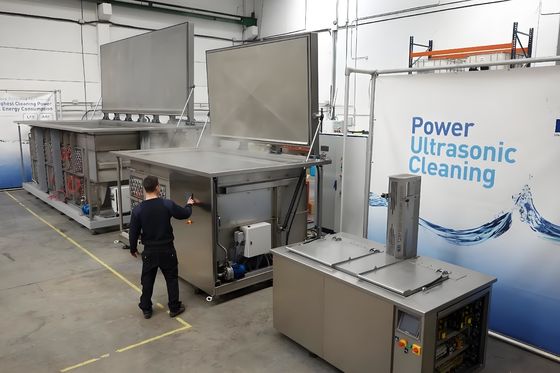 Ultrasonic Cleaning Machine for Pretreatment in Electrophoretic and Powder Coating Applications