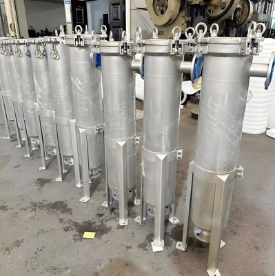 Single-Bag Filter Housing for Electrocoating Process