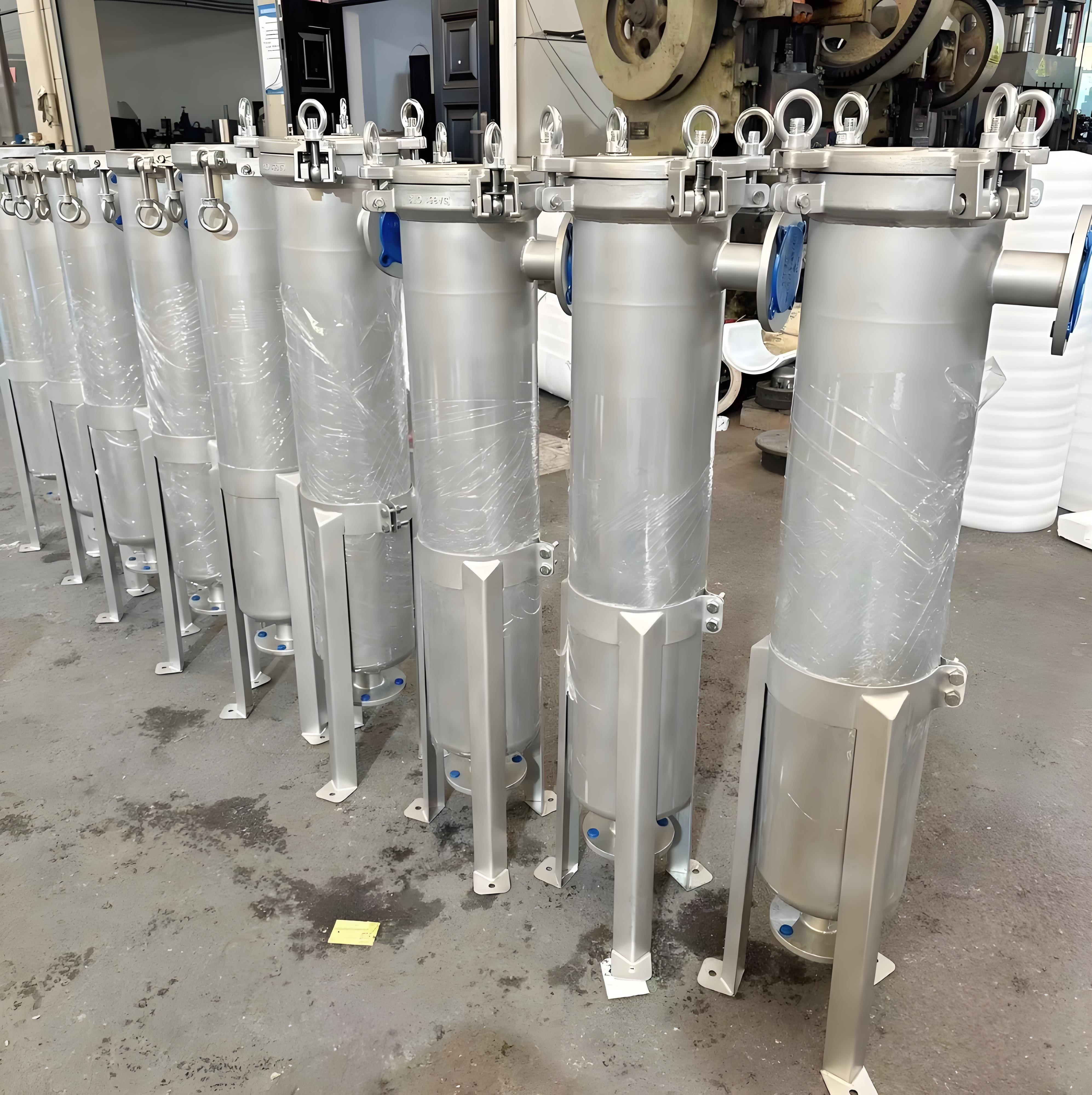 Single-Bag Filter Housing for Electrocoating Process